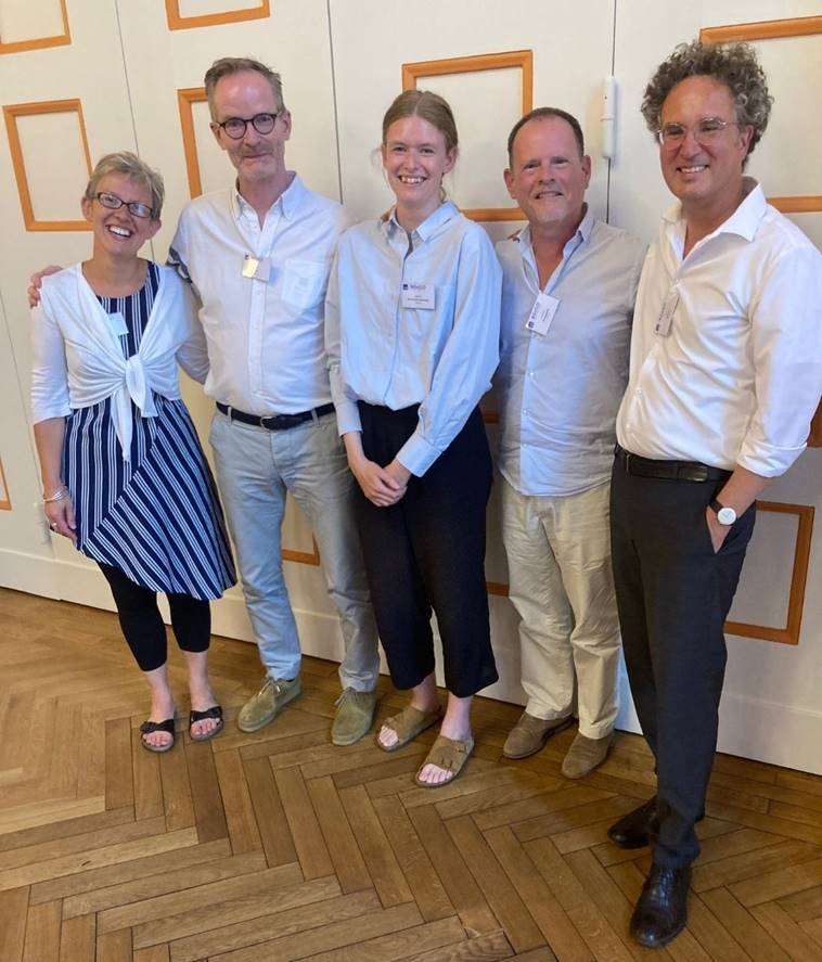 Cath Mercer (UK), Morten Frisch, Josefine Bernhard Andresen, Christian Graugaard og Peer Briken (Tyskland) (privatfoto).