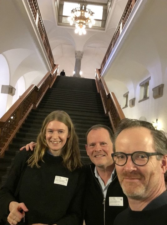 Josefine Bernhard Andresen, Christian Graugaard og Morten Frisch i Folketingets Ligestillingsudvalg