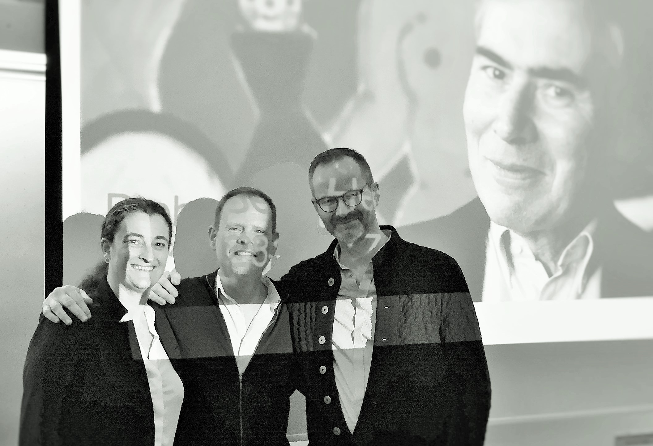 Maria, Christian og Morten og Hertoft 2