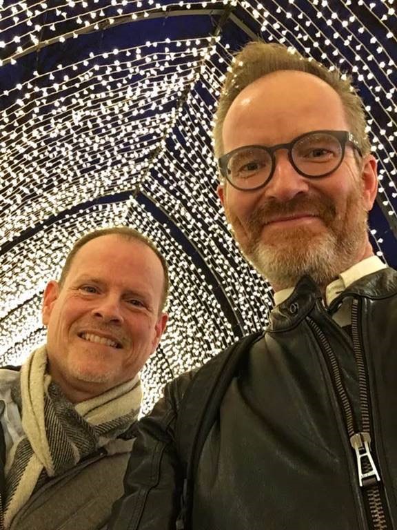 Morten og Christian i Oslo